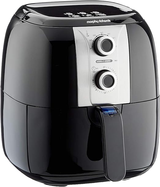 Morphy Richards 480003 Health Air Fryer, Plastic, 1400 W, 3 Liters