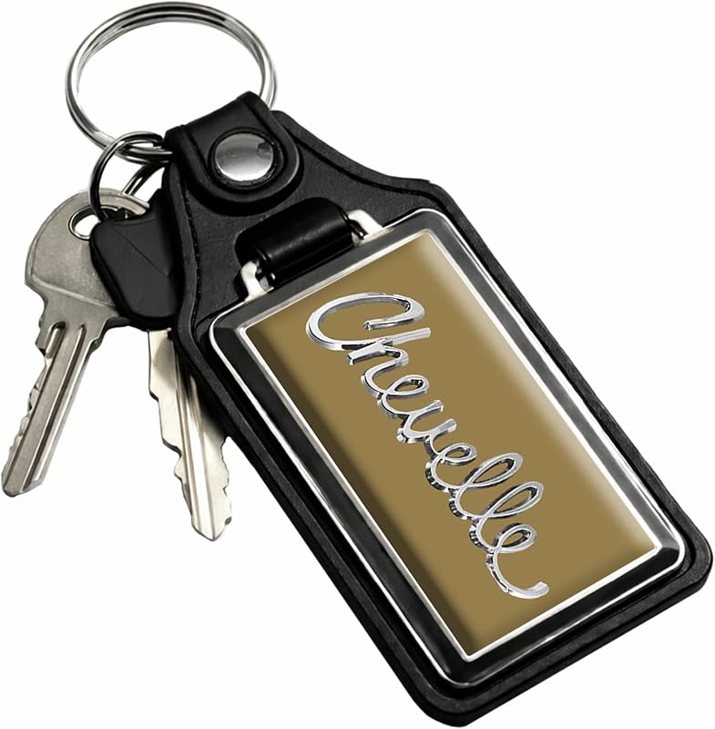 Chaveiro automotivo Brotherhood para Chevelle com acabamento brilhante
