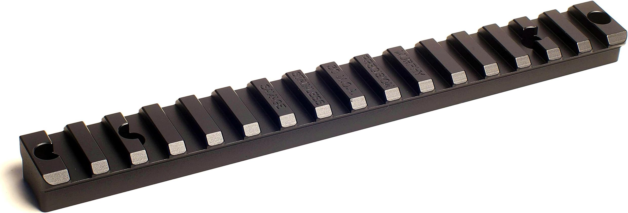 Murphy Precision 30 MOA Stainless Steel Picatinny Rail for Savage .338 Lapua 110BA, 110FCP, 111LRH