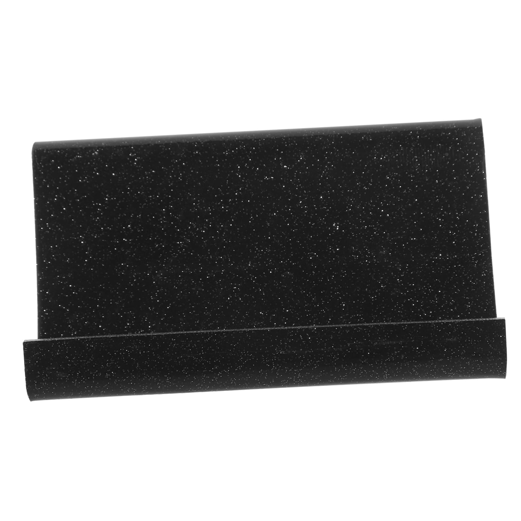 STOBOK 5pezzi Biglietti Visita Acrilico Glitterato Organizer Per Scrivania Per Esposizione Biglietti Visita Design e