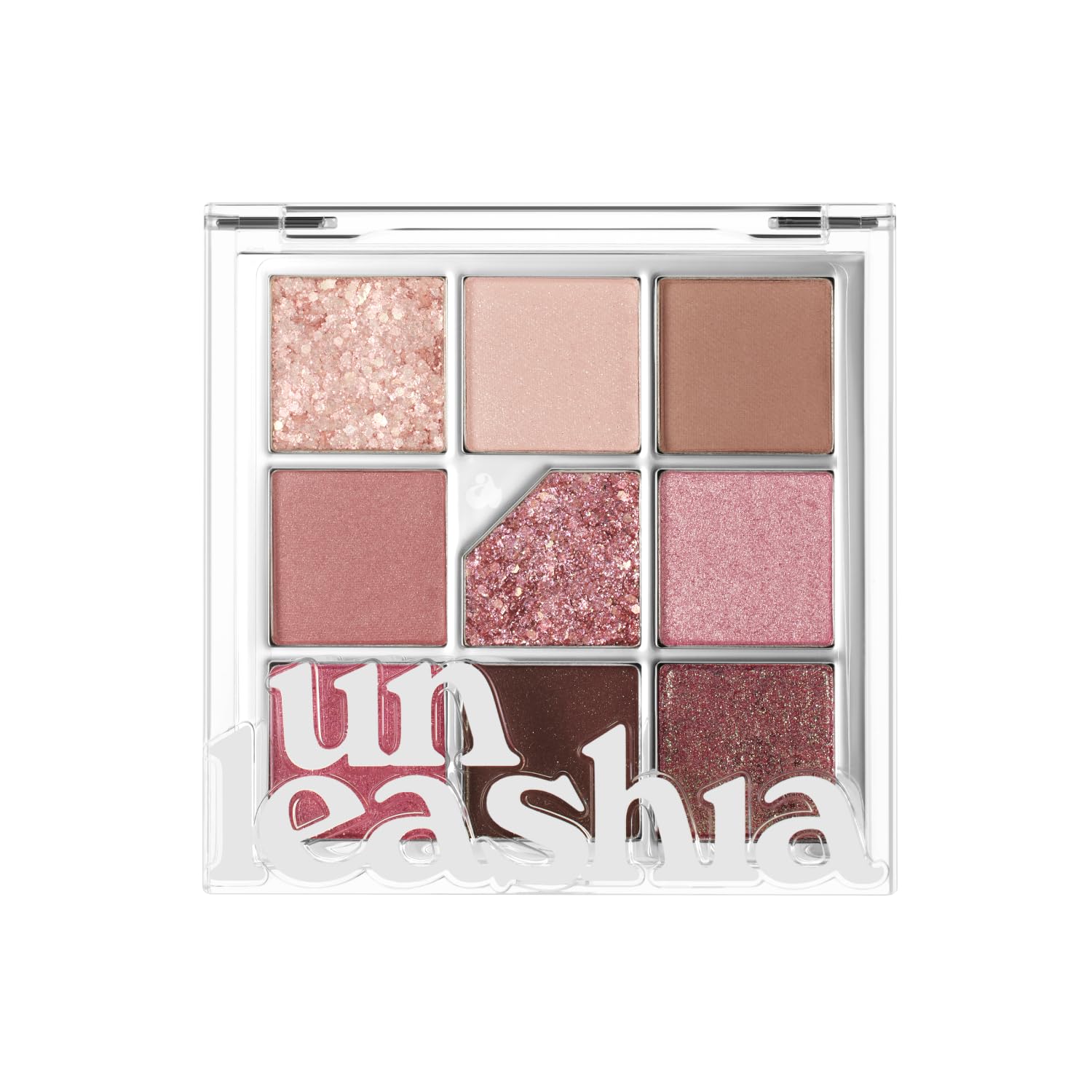 UNLEASHIA Glitterpedia Eye Palette Eye ShadowEye MakeupPoint Makeup VeganCosmeticsKorean CosmeticsDailymatteglittershimmerpearldailypartysparkling N DEGREE5 All of Dusty Rose, 7.6 gram