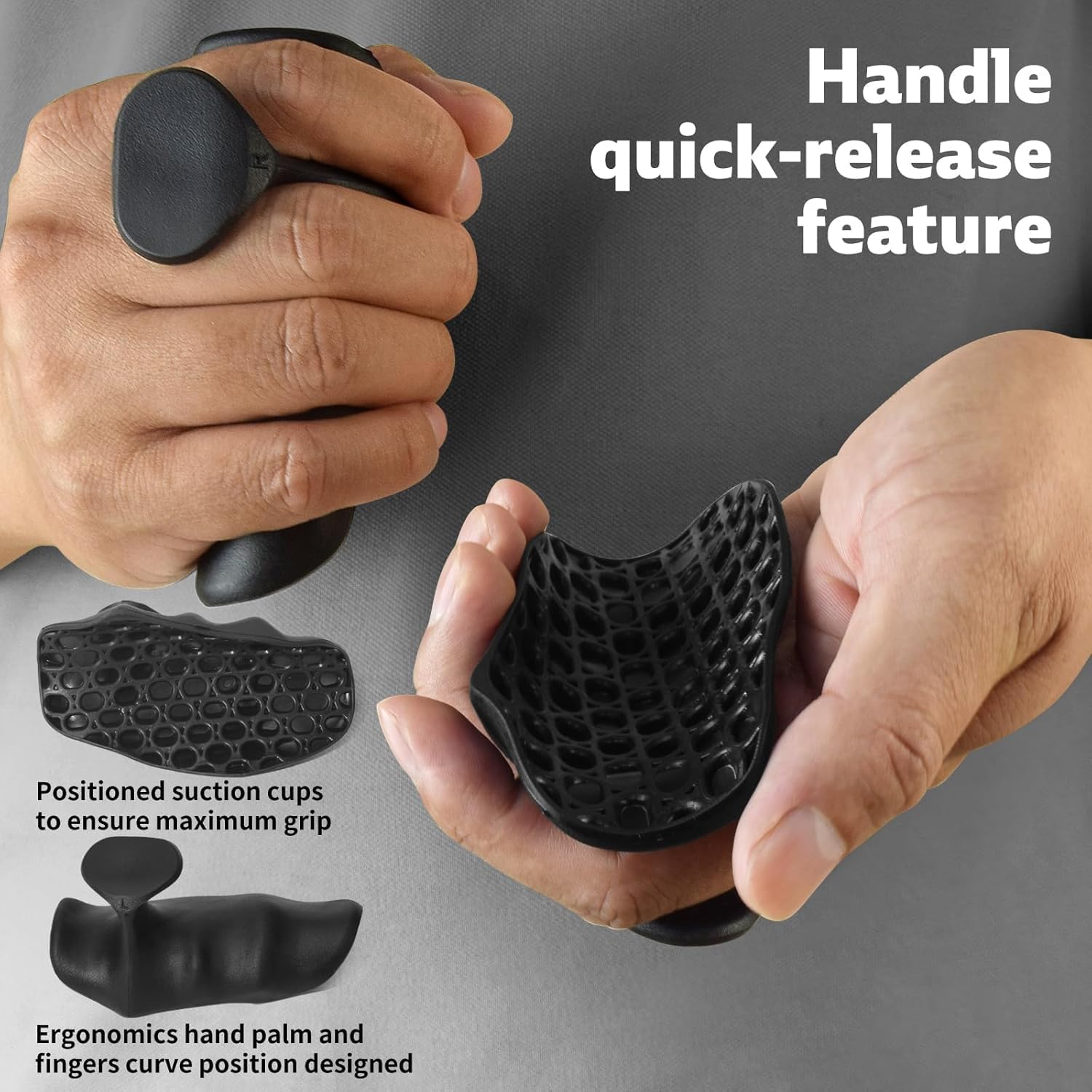 Chavda Heavy-Duty Gym Grips with Wrist Wraps – Anti-Slip Weightlifting Gloves for Strength Training, Pull-Ups, Deadlifts & More – Lifting Straps & Palm Protection Combined 2