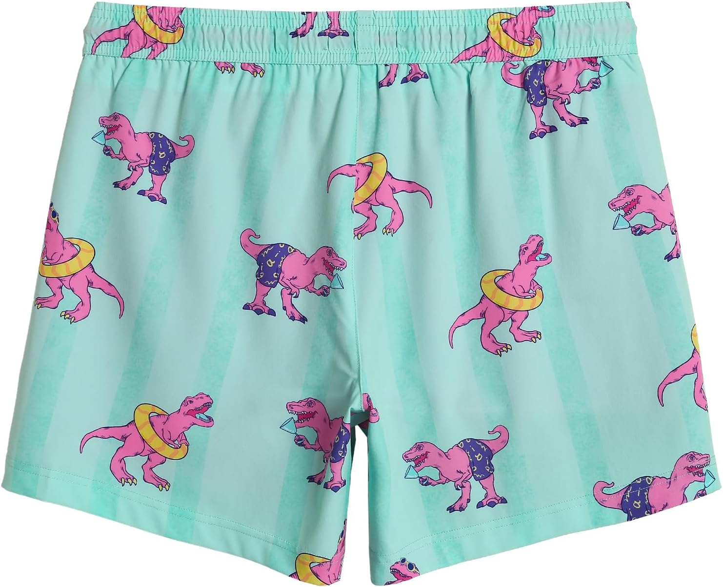 maamgic Mens 5.5 Inch Swim Trunks with Compression Liner Board Shorts Quick Dry Beach Swimwear with Zipper Pockets - Image 3