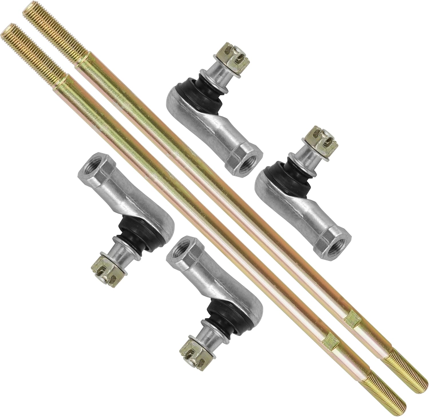 Caltric 2 Tie Rod And Tie Rod End Kit Compatible with Suzuki LT-A750X LT-A750 KingQuad 750 2008-2018