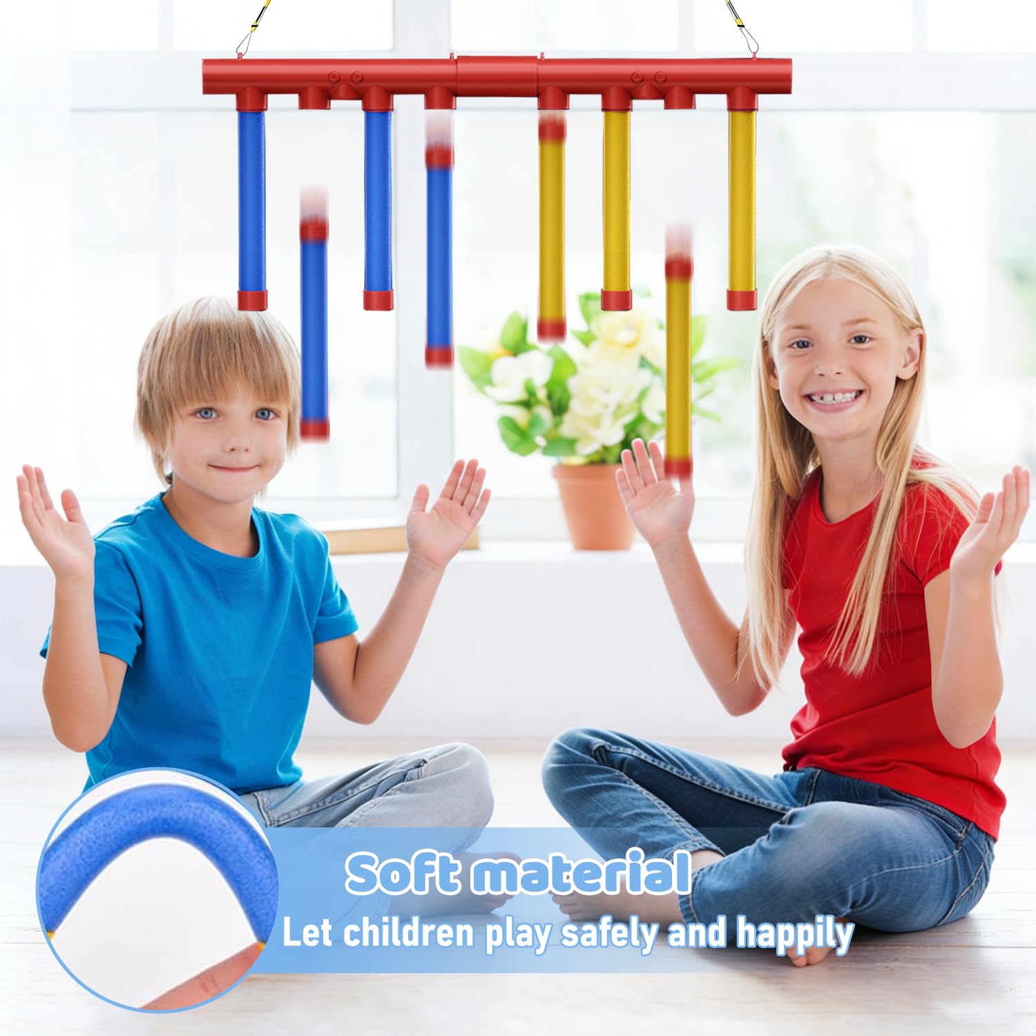 Catching Sticks Game, 2026 Divertenti Gioco Riflessi Bastoncini, Giochi di Cattura di Bastoni, 3 Falling Speeds Adjustable, Reaction Training Toy, Gioco Di Reazione Catch Sticks, per Bambini Adulti
