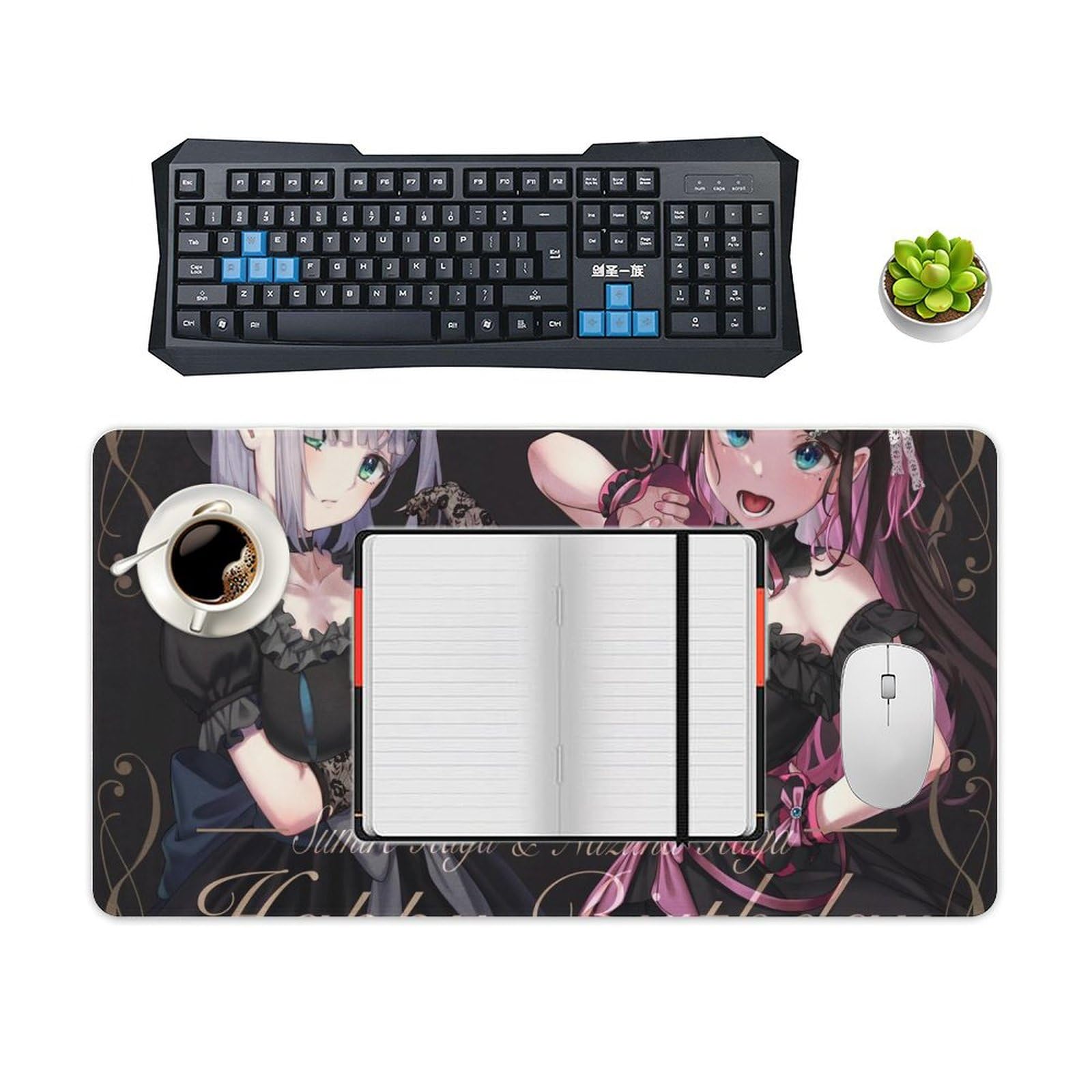 Amazon.co.jp：ぶいすぽ VGGC shakkiy マウスパッド 大型