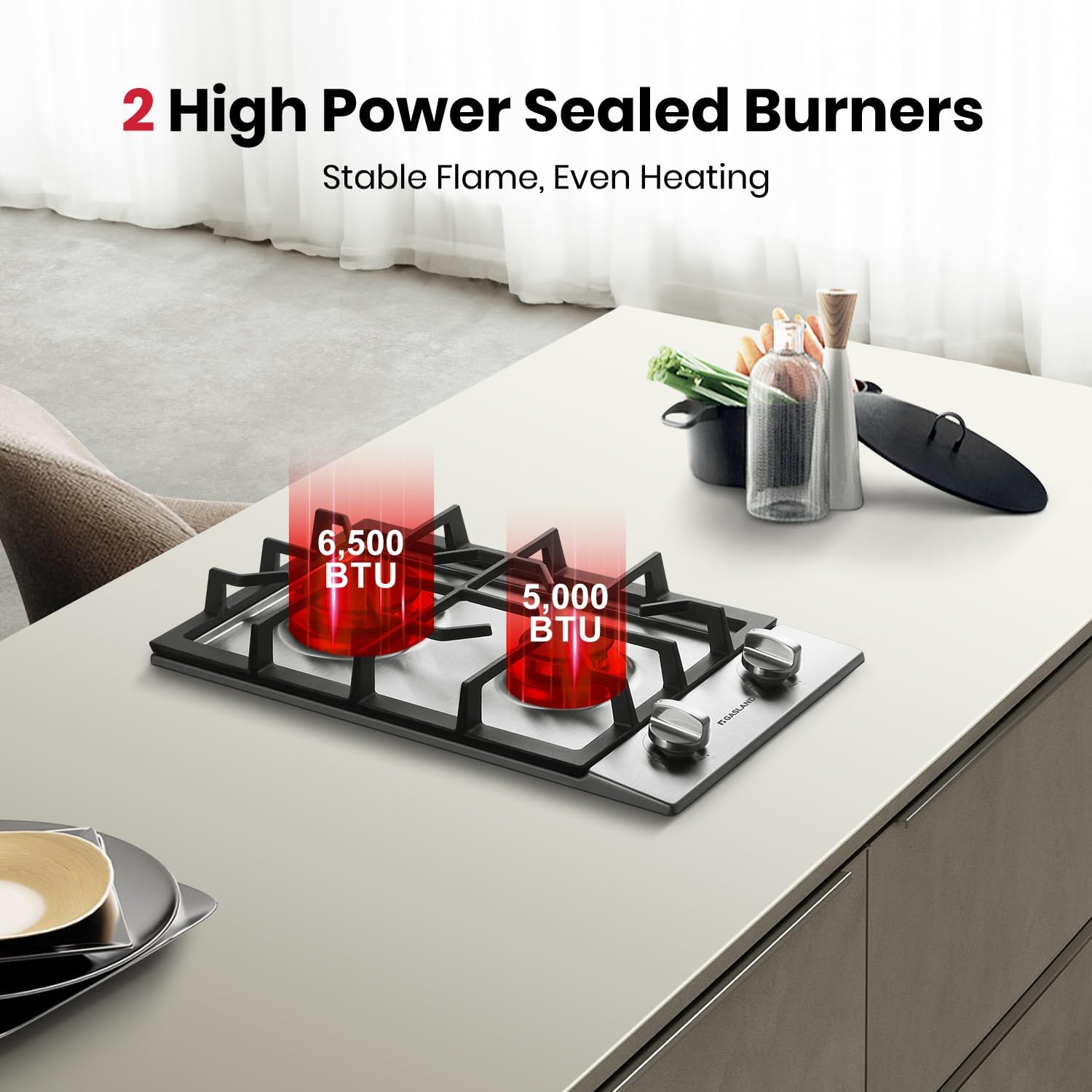 GASLAND Burners Gas Cooktop 12 Inch GH30SF Drop-in Ecuador Ubuy