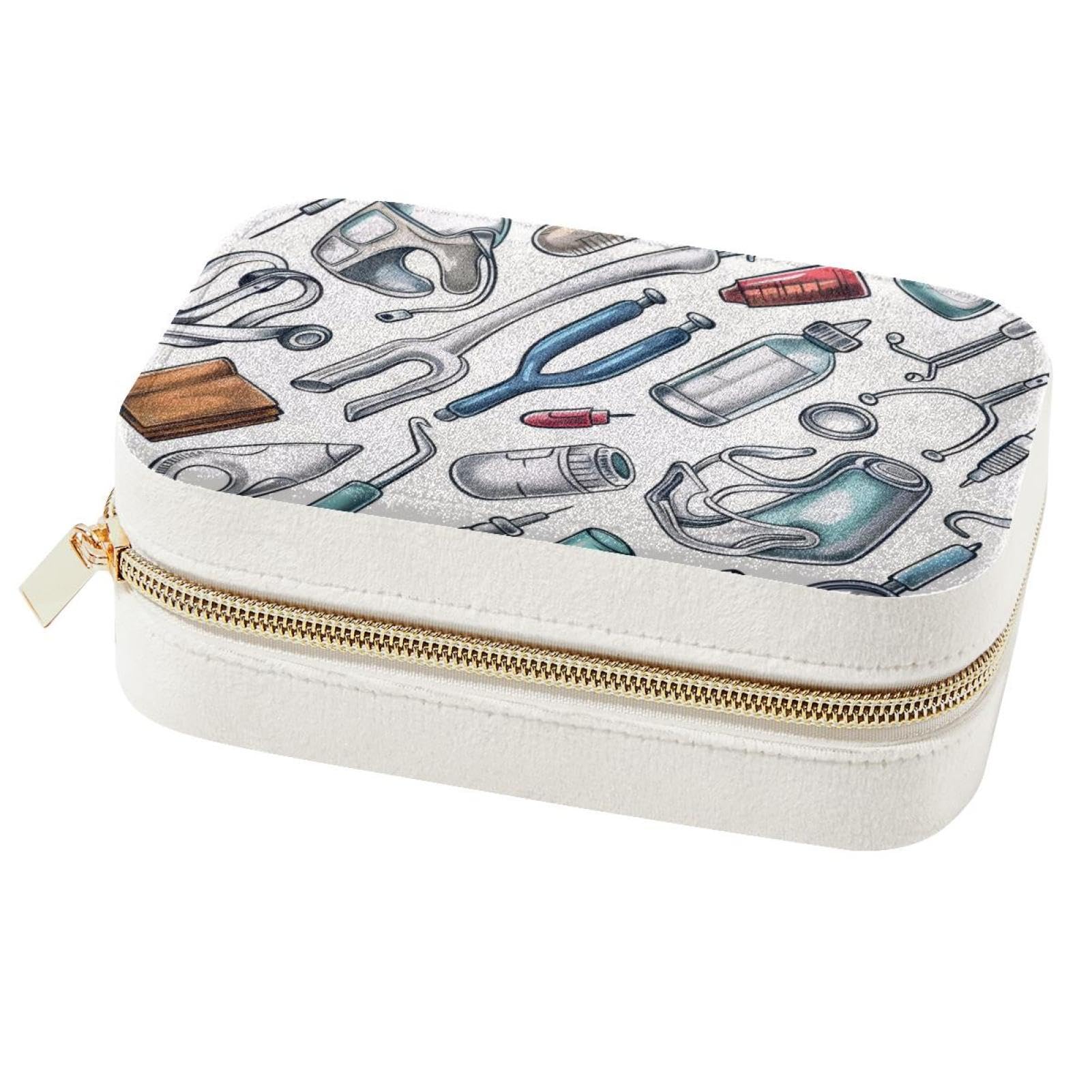 Boîte à bijoux portable idéale pour ranger vos colliers en voyage