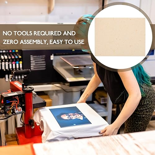 Miniatura 2 de EXCEART 1 almohadilla de prensa de calor de esponja de hoja almohadilla de aislamiento almohadilla de reemplazo de calor para máquina de prensa de