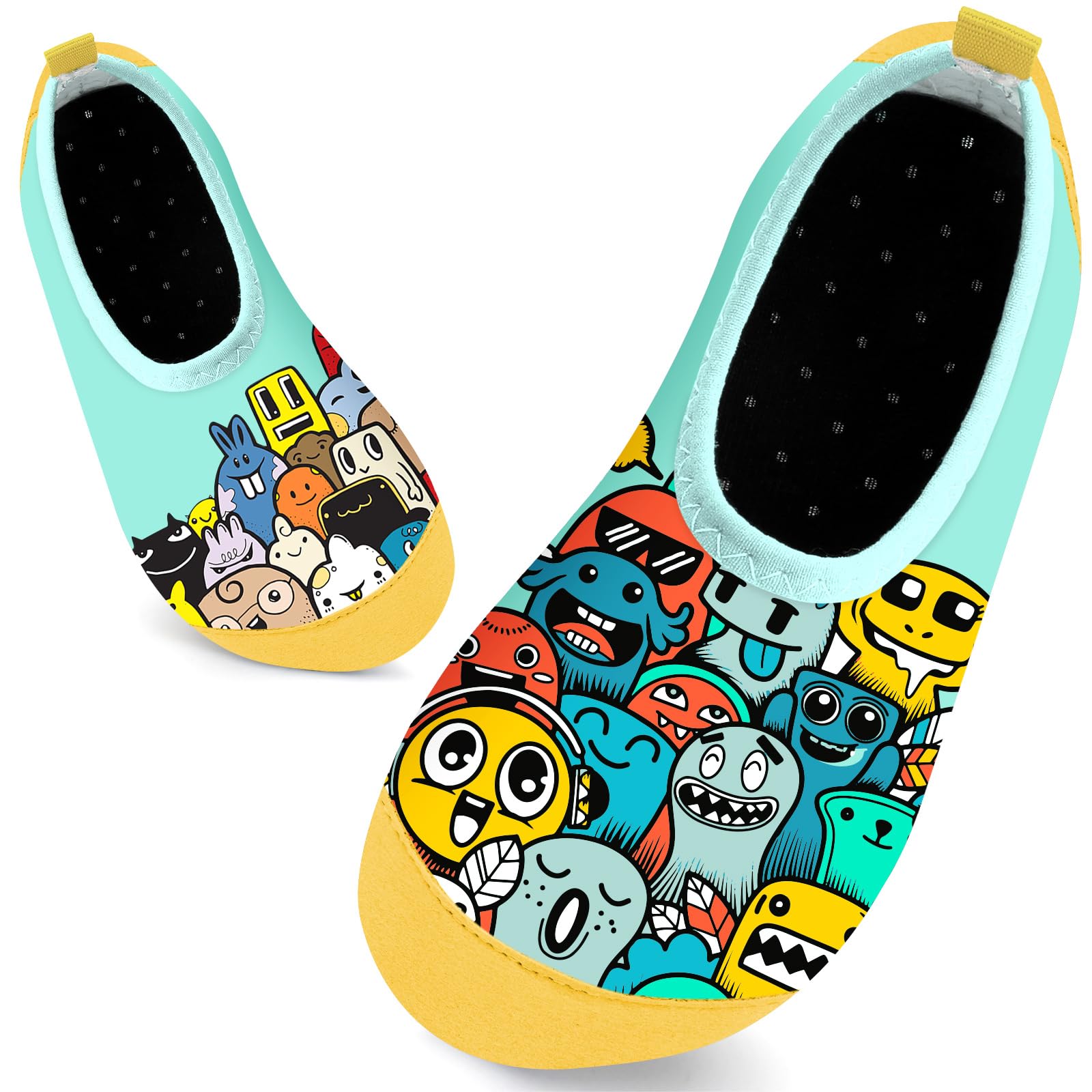 Kids Swim Water Shoes for Boys Girls Toddlers Baby Aqua Socks for Kids Quick Dry Pool Beach Barefoot Children — view 25