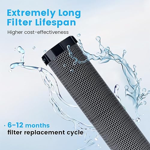 Miniatura 2 de Vortopt ACF - Filtro de repuesto compatible con filtro de agua para encimera F8F9, 6-12 meses de vida útil, F8F9 ACF
