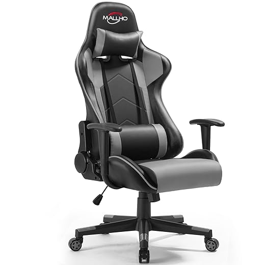 Polar Aurora Gaming Chair Racing Computer Chairs High Back Video Game Chair Adjustable Executive Ergonomic Swivel Gamer Chair Black