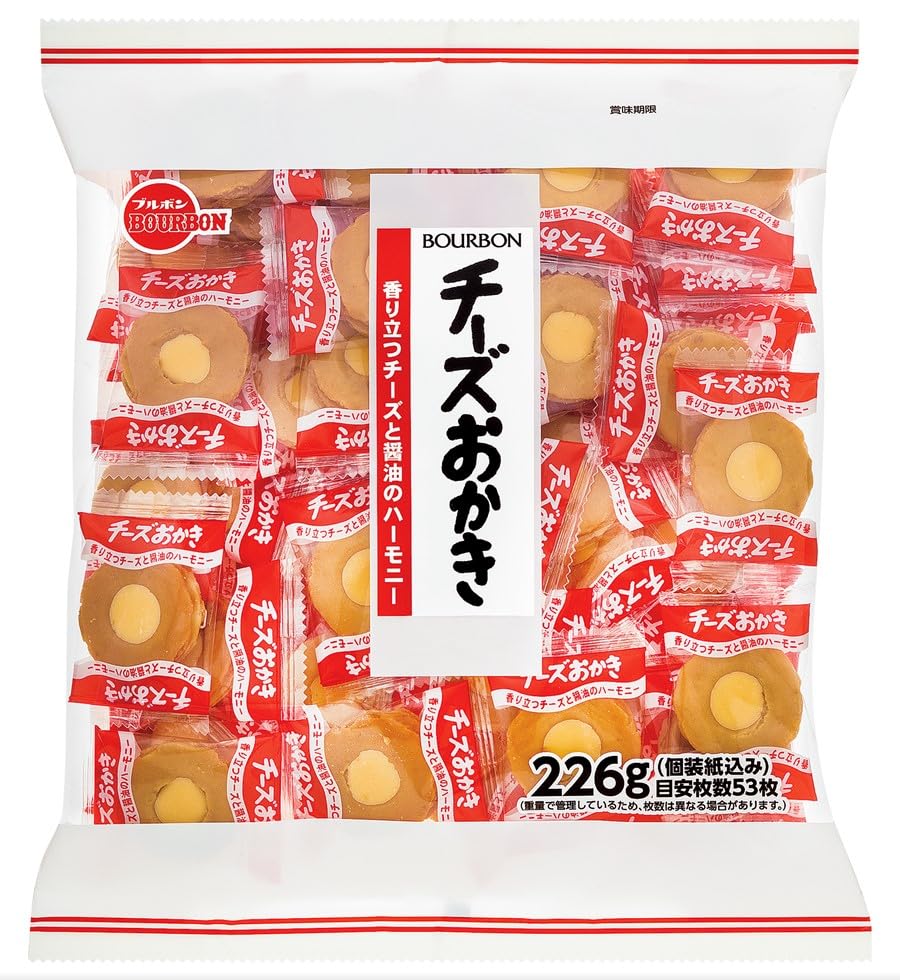 Amazon.co.jp: ブルボン チーズおかき 226g : 食品・飲料・お酒
