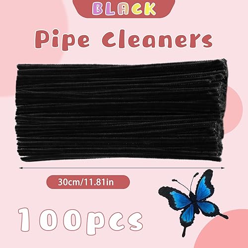 Vista 23 de 100 limpiapipas, limpiapipas para manualidades, creativos para hacer flores, tallos de chenilla, limpiadores de tuberías, flores, suministros