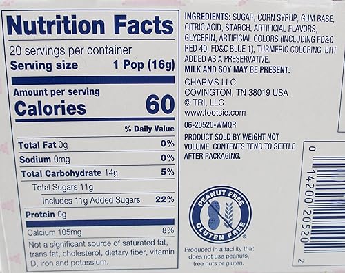 Miniatura 2 de Candy Valentines - Blow Pop Caja de intercambio de amistad de San Valentín - 20 paletas y tarjetas - 11 onzas