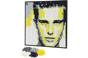 LEGO® Art: Personalized Mosaic Portrait Custom Building Kit
