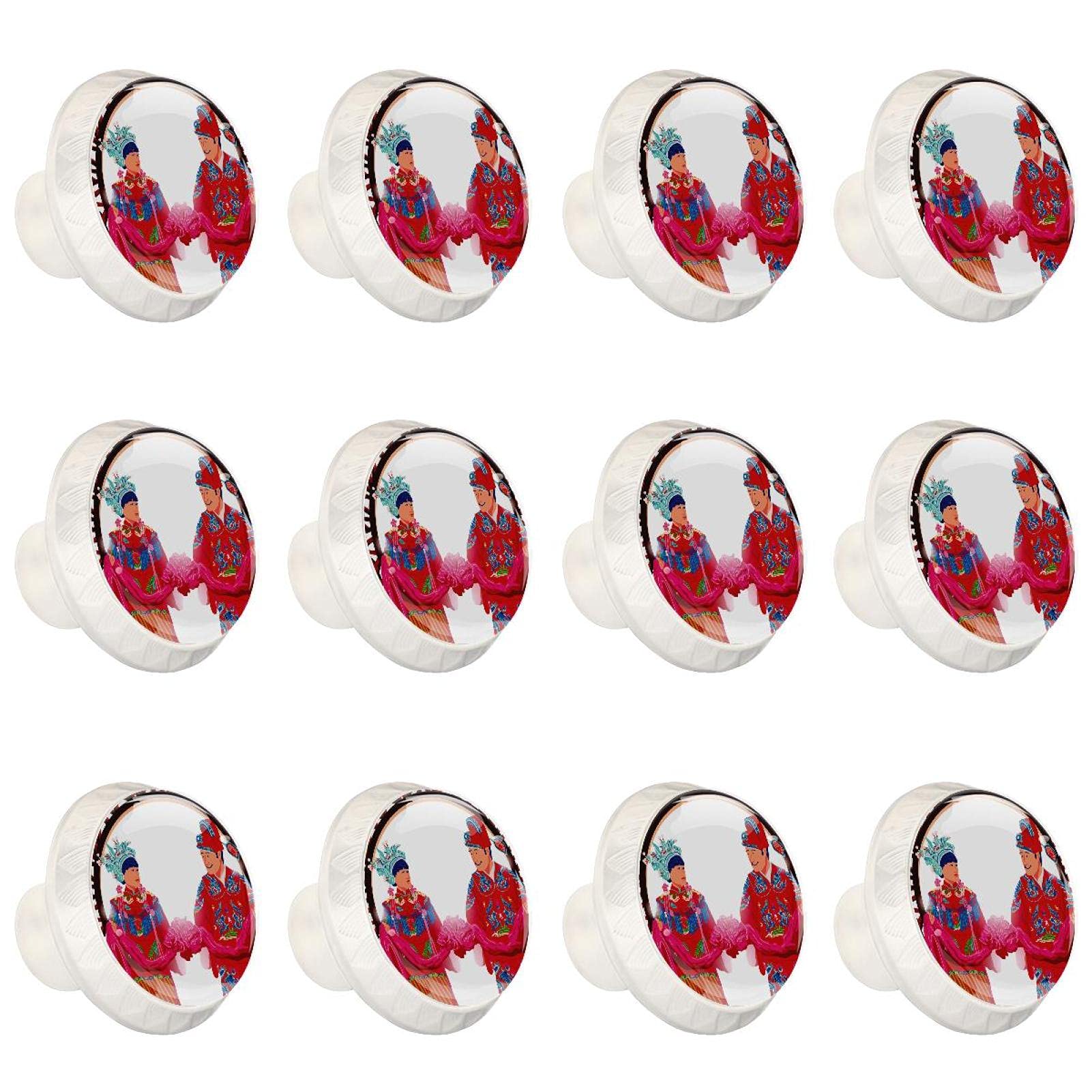 Boutons de cuisine boutons d'armoires et poignée de tiroir rond pour placard de maison