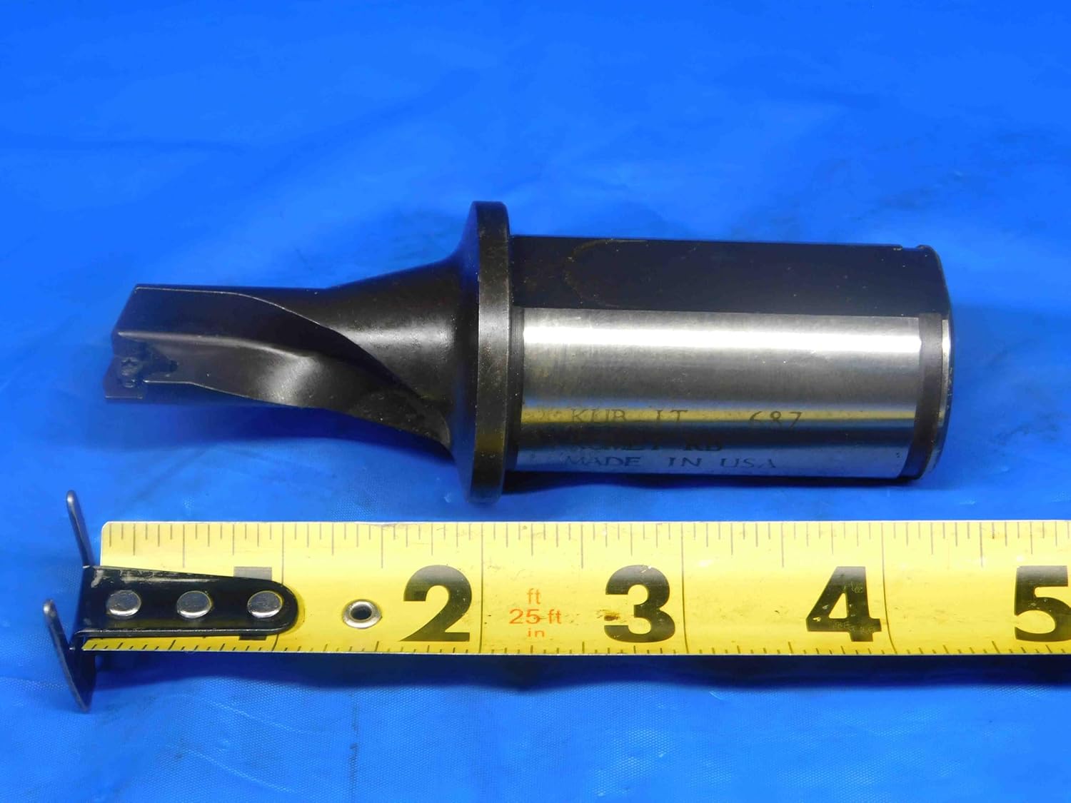 KOMET 0.687 O.D. COOLANT INDEXABLE Insert Drill KUB-IT 687 1 1/4 Shank 1 FL .687 - BR0527BT2