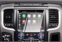 Vista 1 de CDEFG Protector de pantalla de automóvil con control central, protector de pantalla táctil para Dodge RAM 1500/2500/3500 Uconnect 2013-2018, vidrio