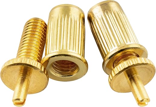 Musiclily 51.5mm Guitar Locking Roller Bridge Tune-O-Matic Bridge for Epiphone Les Paul SG Style Electric Guitar,Gold