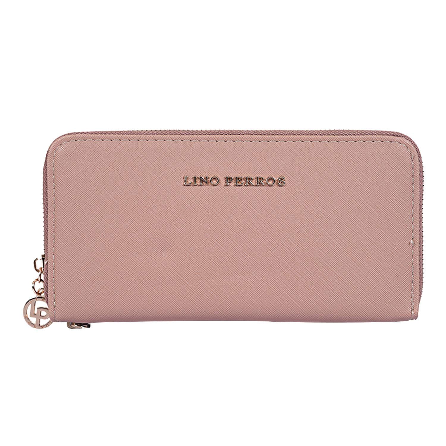 Artificial Leather Womens Wallet White (PINK)-image-1