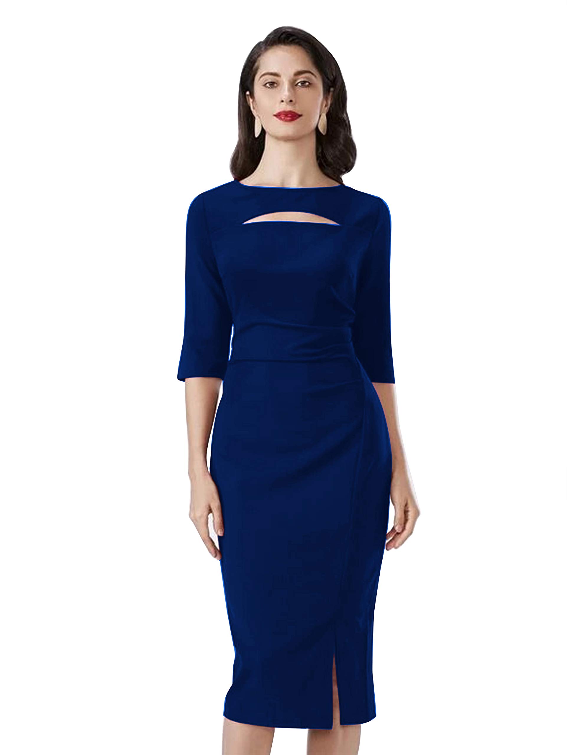 Trendz CreationWomen's Knee Length Midi Western Dress (TC-006)