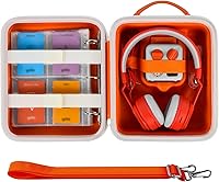 Vista 12 de casmilee Funda de viaje compatible con Yoto Mini – Reproductor de audio y música para niños, bolsa de soporte para altavoces de niños, reproduce