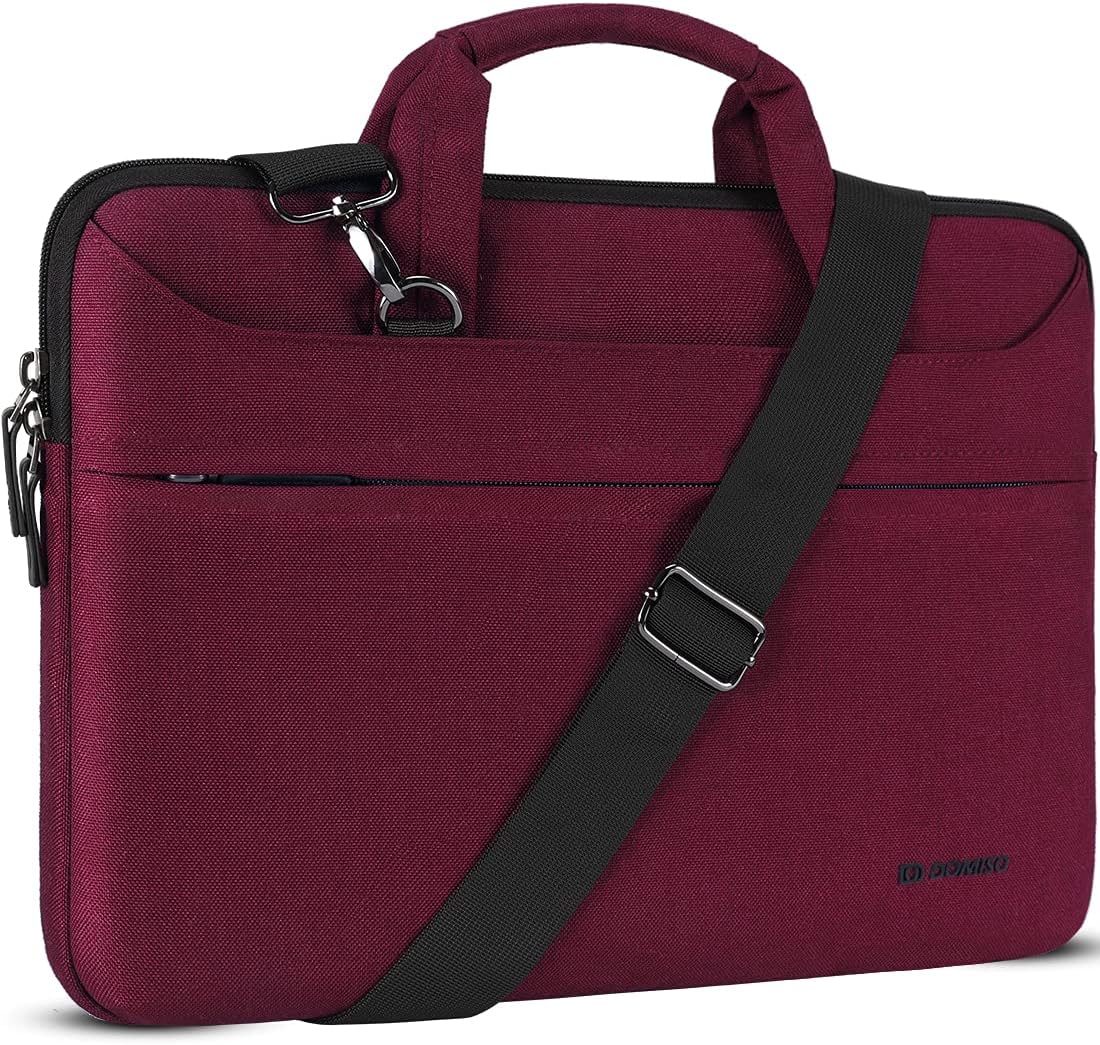 DOMISO Laptop Bag Notebook Bag Waterproof Shoulder Bag