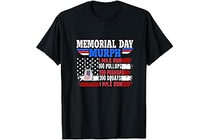 2024 Memorial Day Murph Workout T-Shirt