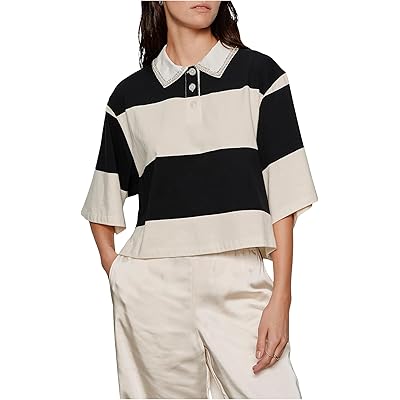 Sanctuary Embellished Polo Tee