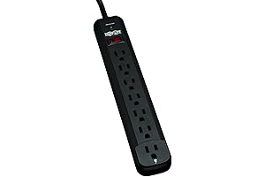 Tripp Lite 7 Outlet Surge Protector Power Strip, Extra Long 12ft Cord,...