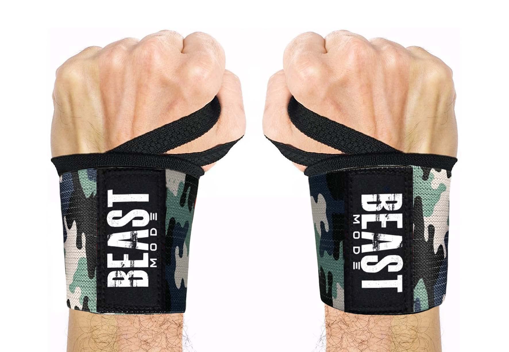 Beast Mode Sports Wrist Band for Gym Workout,Wrist Wraps,Wrist Support for Men by STEIGEN FITNESS-SF-picture-26