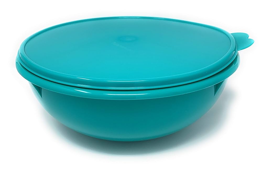 Tupperware Fix n Mix Bowl Teal Blue : Amazon.ca: Home