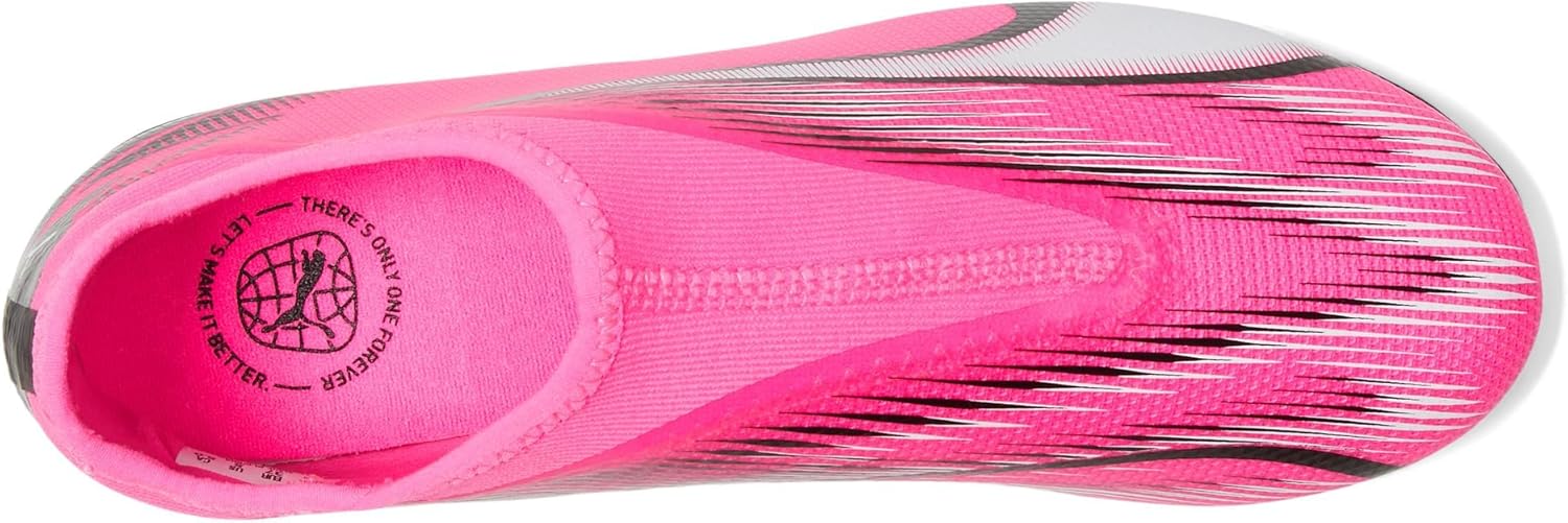 PUMA Kids' Ultra Match Laceless Firm Ground/Artificial Ground Soccer Shoes