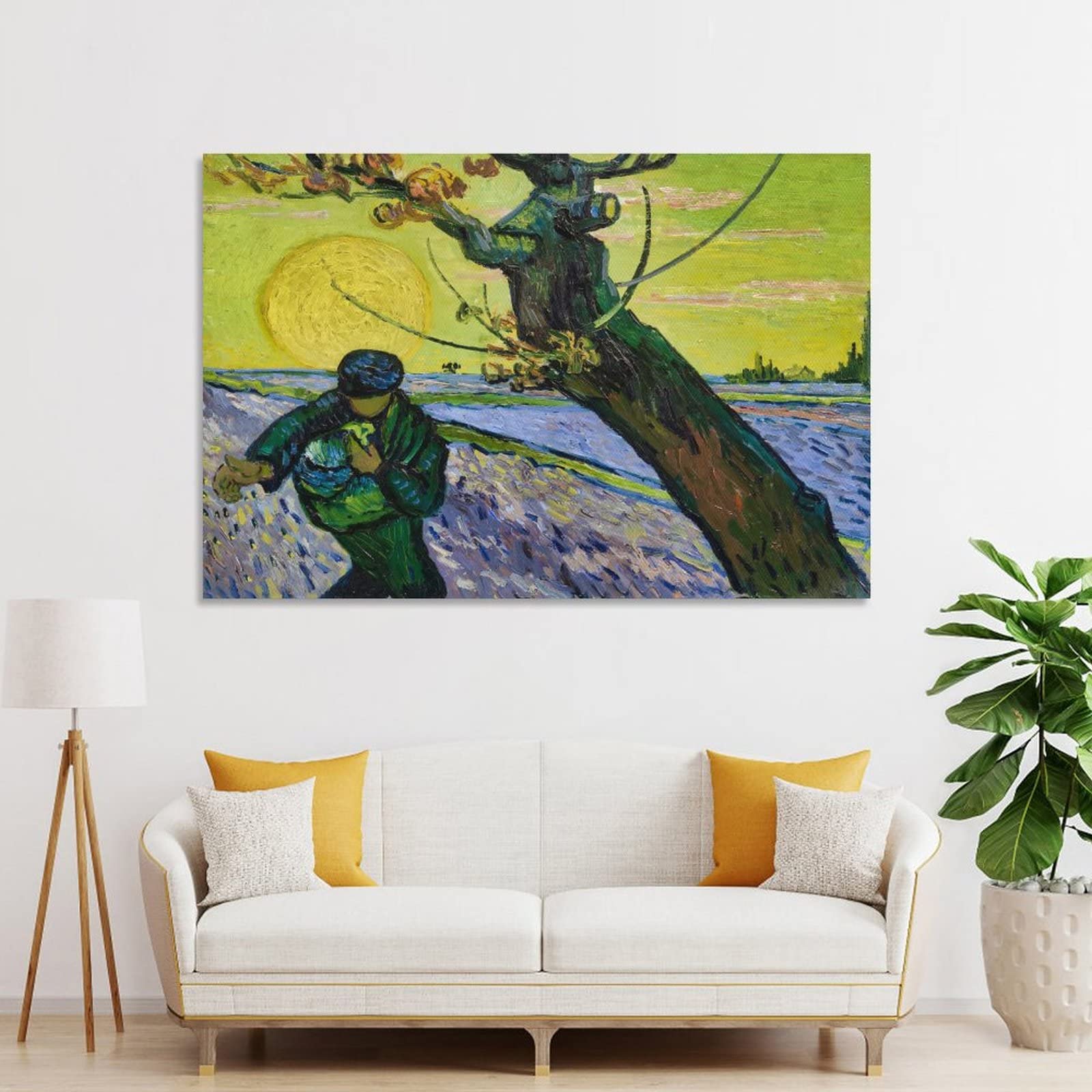 種をまく人　ミニ絵画 ゴッホ 絵画 ミニフレーム 種まく人 + ポストカード3枚｜Yahoo