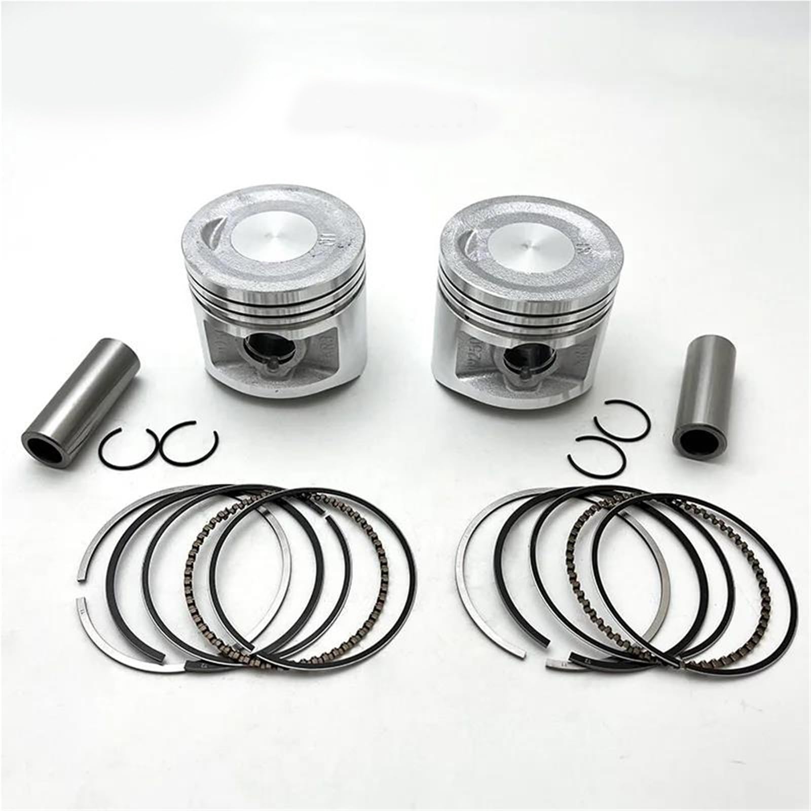 Segments de piston 53 mm WOODEY haute résistance pour moteur Rebel CMX250 CA250