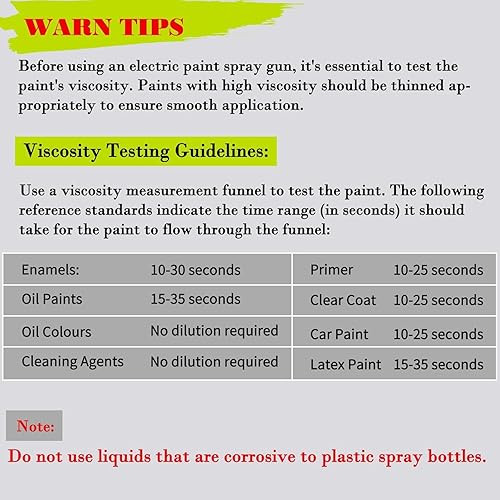 Miniatura 9 de Pulverizador de pintura para batería Ryobi de 18 V, rociador de pintura inalámbrico con contenedor de 33.8 fl oz, pistola de pintura HVLP de mano