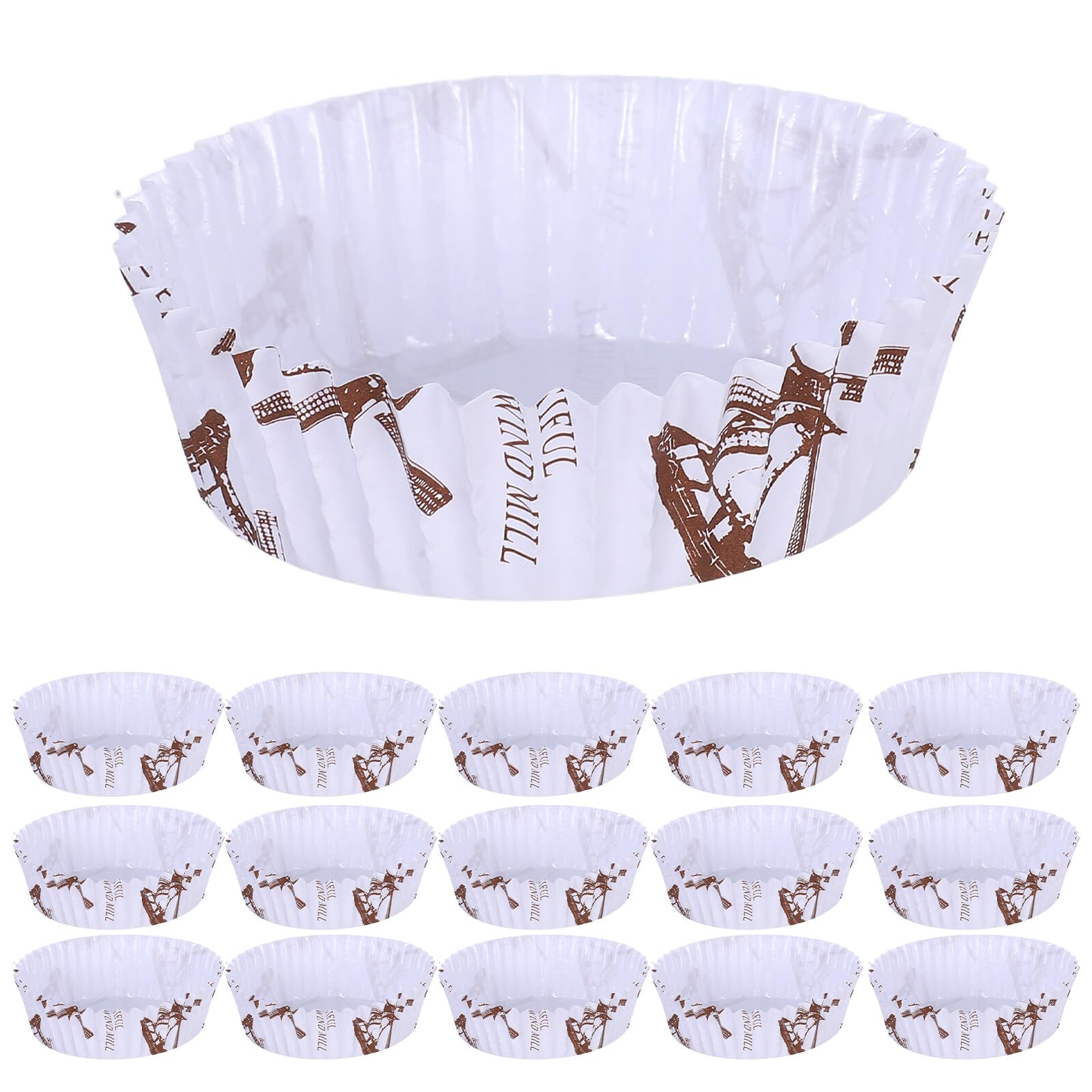 300 caissettes en papier rondes pour cupcakes et muffins de fête