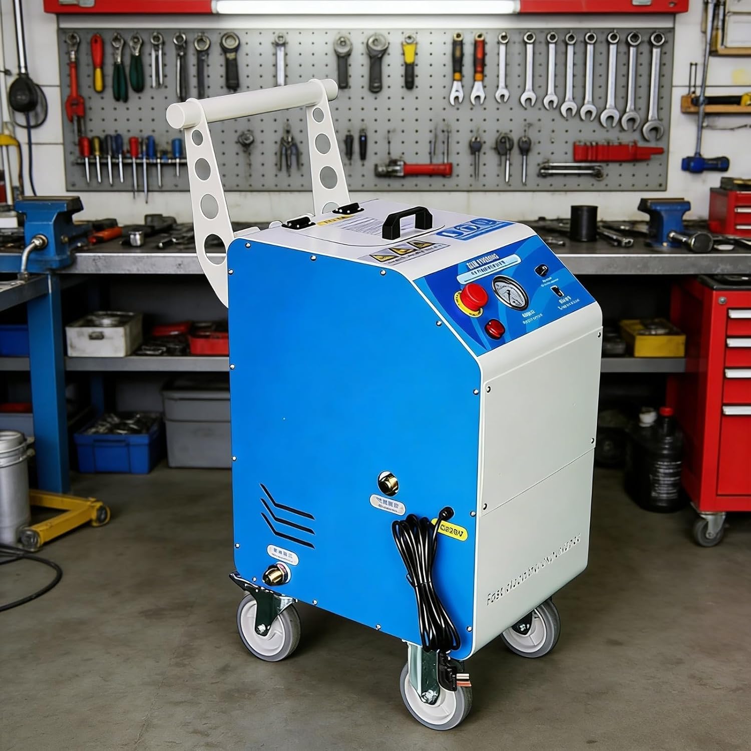 High Performance Dry Ice Blasting Machine Compact Industrial Cleaner for Factory Mold Maintenance Surface Treatment and Heavy Contamination Cleaning