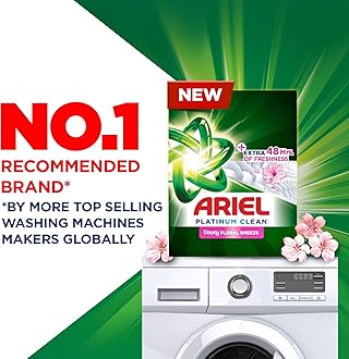 Ariel Platinum Clean Floral Breeze, 2.25KG, Laundry Detergent Powder