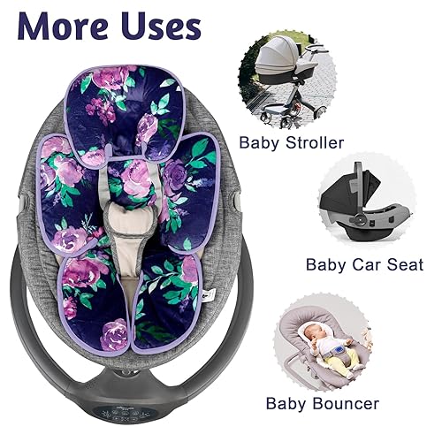 Miniatura 7 de TANOFAR Soporte de cabeza de asiento de automóvil para recién nacido, suave asiento de automóvil para bebé, soporte para la cabeza, cuello, cuerpo,