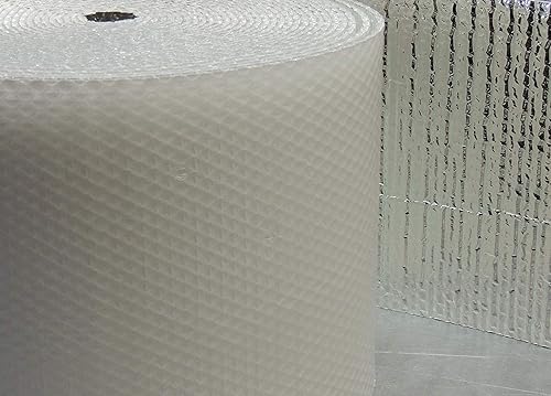 Miniatura 5 de US Energy Products - Rollo aislante de hormigón blanco de doble burbuja, 48 pulgadas por 25 pies lineales (100 pies cuadrados), resistencia