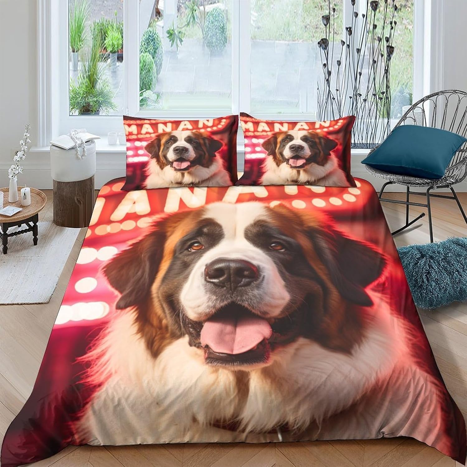 Housse de couette 220x240 chien pour transformer la chambre des enfants et ados