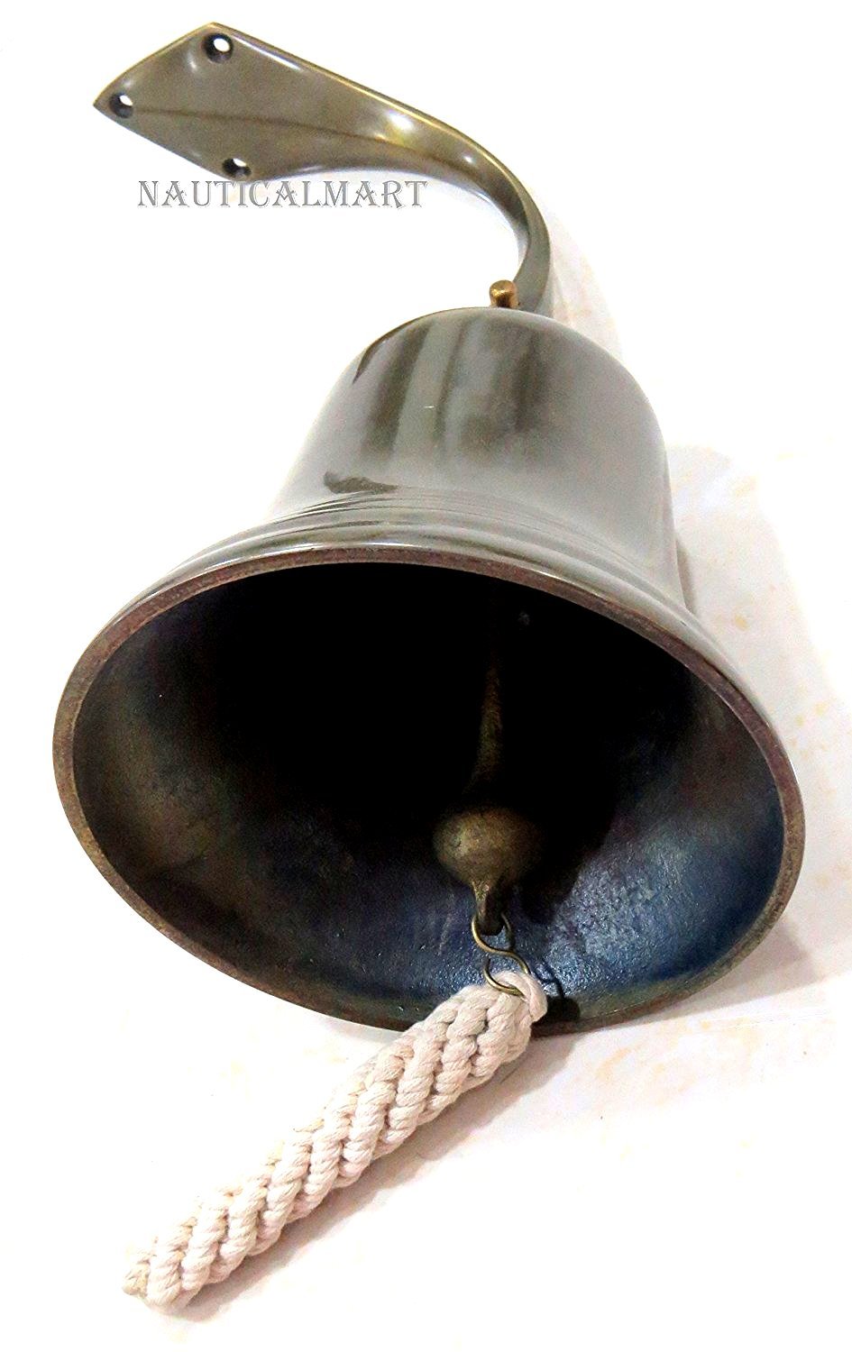 Brass Nautical Antique Ship Bell 8