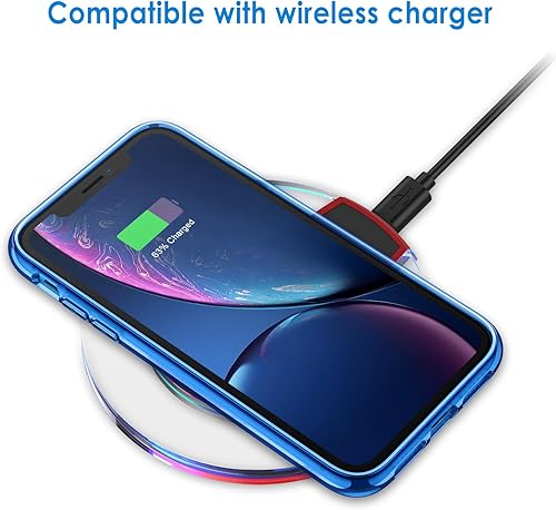 Vista 46 de JETech - Funda para iPhone XR de 6.1 pulgadas, cubierta para absorción de golpes Claro