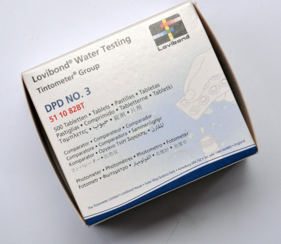 DPD No. 3 Pastillas BF en paquete de 500 fotómetros