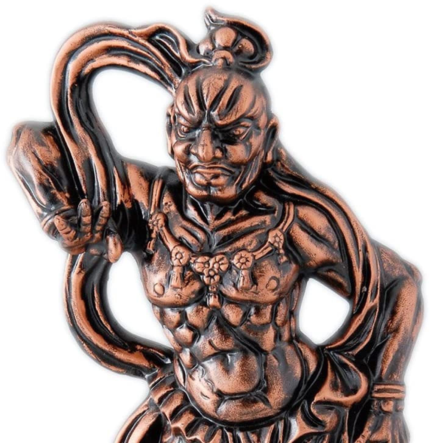 Amazon.co.jp: お祝い 金剛力士像 置物 金仁王 （大・ウ