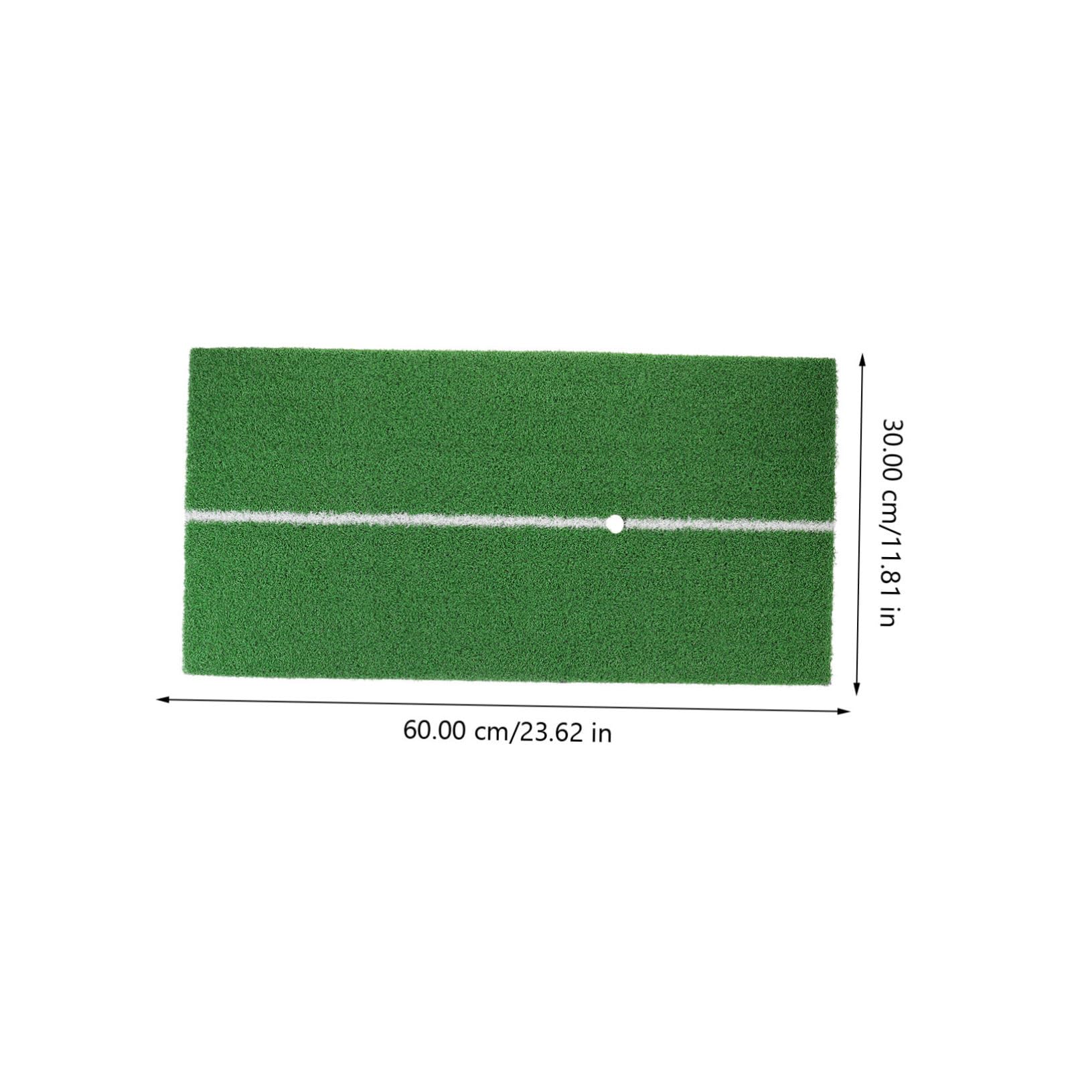 Yardwe 1Pc Indoor Golf Practice Mat Cushion for Swinging Drills Durable Gold Pad for Indoor Use Accessory for Golf Lovers Reliable and