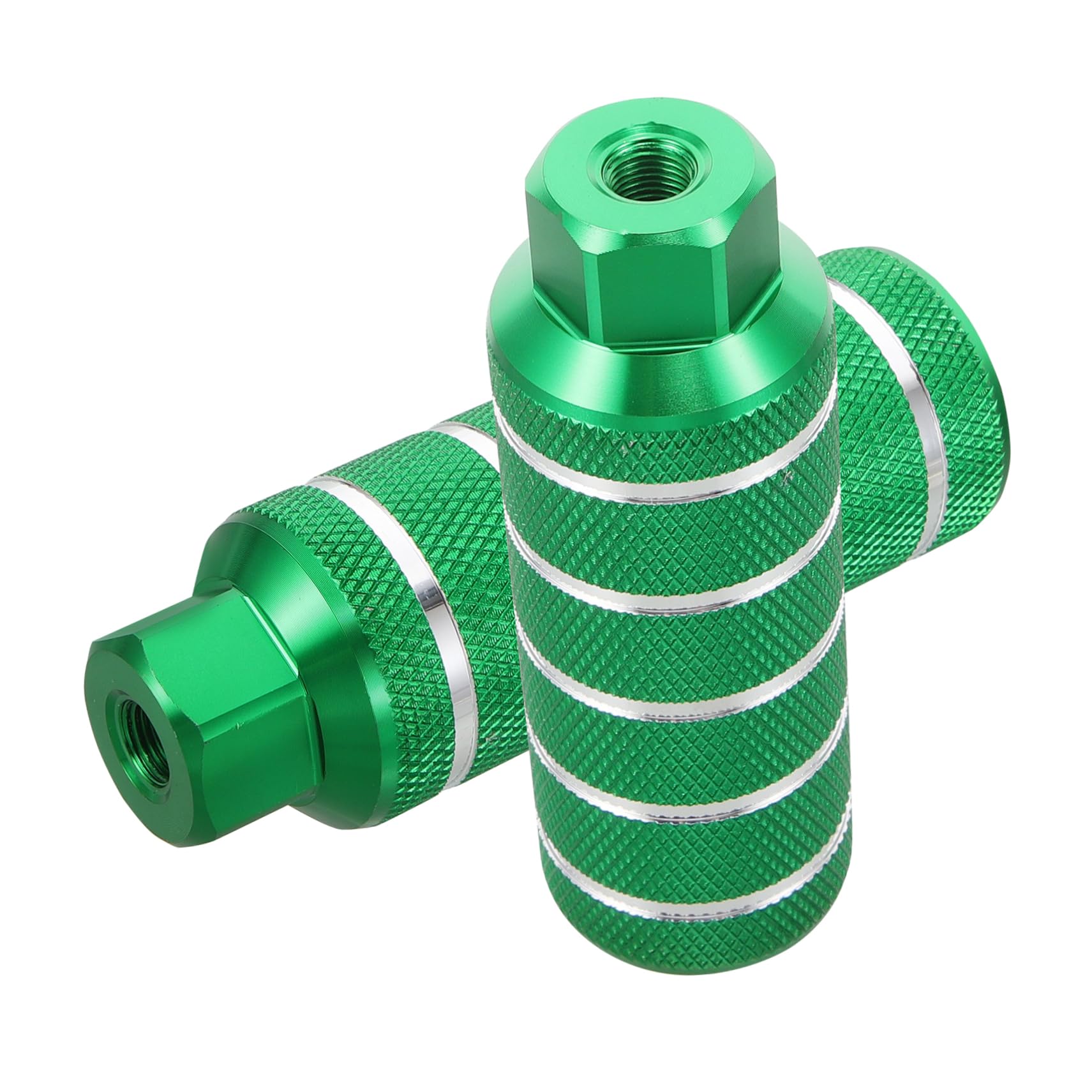 BCOATH 1pair Aluminum Alloy Bike Pegs Non- Rear Foot Pegs for Stylish Accessories for Outdoor Riding Easy Installation Heavy Weight-Bearing