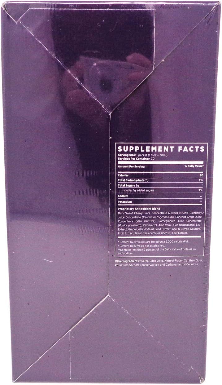 Jeunesse Global Reserve Antioxidant Fruit Blend Nutritional Supplement, (30ml) 30 Packets per Box (Pack of 5) : Health & Household